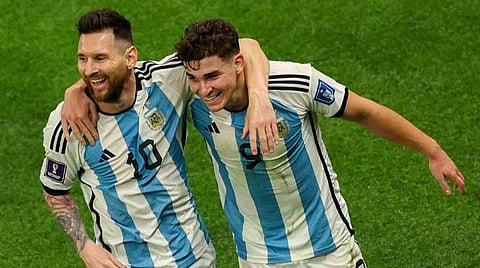 FIFA WC 2022 | அல்வாரெஸ்; மெஸ்ஸி மேஜிக் - குரோஷியாவை வீழ்த்தி பைனலுக்கு முன்னேறியது அர்ஜென்டினா