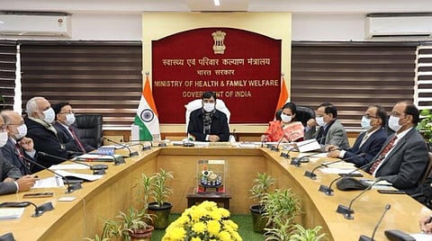 மன்சுக் மாண்டவியா தலைமையில் நடைபெற்ற ஆலோசனைக் கூட்டம்