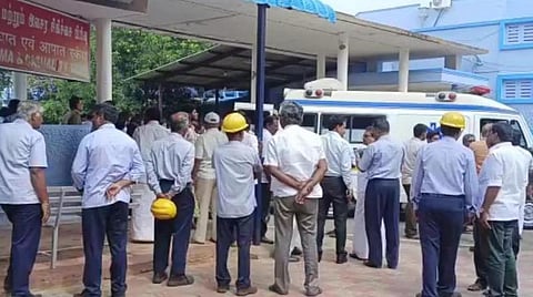 நெய்வேலி என்எல்சியில் தீ விபத்து; தொழிலாளி உயிரிழப்பு: 4 பேர் காயங்களுடன் சிகிச்சை