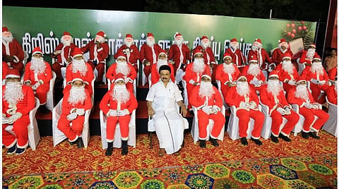 கிறிஸ்துமஸ் விழாவில் முதல்வர் மு.க.ஸ்டாலின்