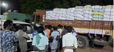  2022-ல் ரூ.11.40 கோடி மதிப்பிலான கடத்தல் ரேசன் பொருட்கள் பறிமுதல் - உணவுப்பொருள் கடத்தல் தடுப்பு எஸ்.பி தகவல்