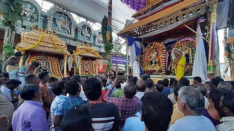 12 சிவாலய நடராஜர் சுவாமிகள் சந்திப்பு உற்சவம்