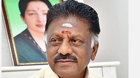 ஓ.பன்னீர் செல்வம் | கோப்புப் படம்
