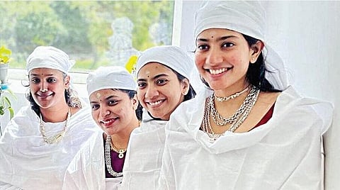 ஹெத்தையம்மன் திருவிழா: பாரம்பரிய உடையில் சாய் பல்லவி