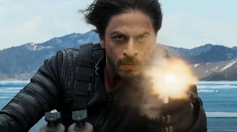 பதான் ட்ரெய்லரில் இடம்பெற்றுள்ள ஒரு காட்சி