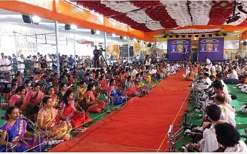 தஞ்சாவூர் | ஸ்ரீ தியாகராஜர் சுவாமிகள் ஆராதனை திருவையாறில் இன்று பஞ்சரத்ன கீர்த்தனை: ஆளுநர் ஆர்.என்.ரவி பங்கேற்கிறார்