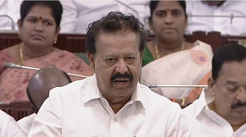 பேரவையில் பதில் அளித்த அமைச்சர் பொன்முடி