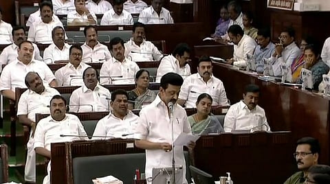 பேரவையில் பேசிய முதல்வர் மு.க.ஸ்டாலின்