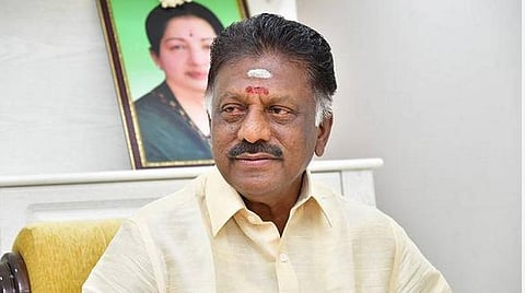 ஓ.பன்னீர்செல்வம் | கோப்புப்படம்
