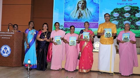 பெண்கள் உரிமை பெற எக்காலத்திலும் தாய்மை உணர்வை விட்டுவிடக் கூடாது - பாரதியாரின் எள்ளுப்பேரன் பேச்சு