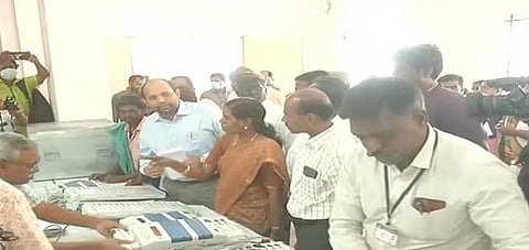 மாதிரி வாக்குப்பதிவு