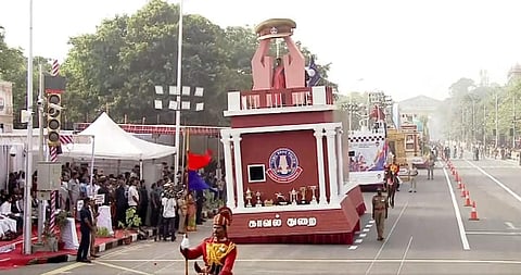 காவல் துறையில் அலங்கார ஊர்தி