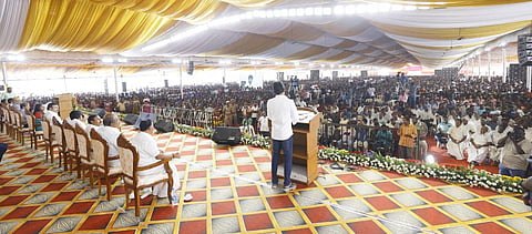நாமக்கல் பொம்மைக்குட்டைமேட்டில் நடந்த நலத்திட்ட உதவிகள் வழங்கும் விழா | கோப்புப்படம்