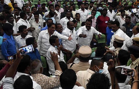 பேனா நினைவு சின்னம் தொடர்பாக சென்னையில் நடந்த கருத்துக் கேட்புக் கூட்டம் | கோப்புப்படம்