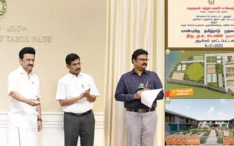 செங்கல்பட்டு | ஆத்தூரில் ரூ.16 கோடி மதிப்பில் பாதுகாப்பு இல்ல கட்டிடம்: முதல்வர் ஸ்டாலின் அடிக்கல் நாட்டினார்