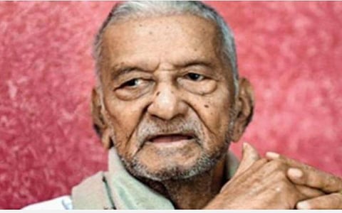 போதை பழக்கத்துக்கு எதிரான ஒரு கோடி கையெழுத்து இயக்கம்: மார்க்சிஸ்ட் மூத்த தலைவர் என்.சங்கரய்யா தொடங்கி வைத்தார்