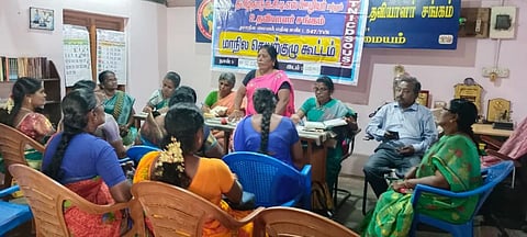 மதுரையில் நடந்த தமிழ்நாடு ஐசிடிஎஸ் ஊழியர் மற்றும் உதவியாளர் சங்க மாநிலச்செயற்குழு கூட்டம்