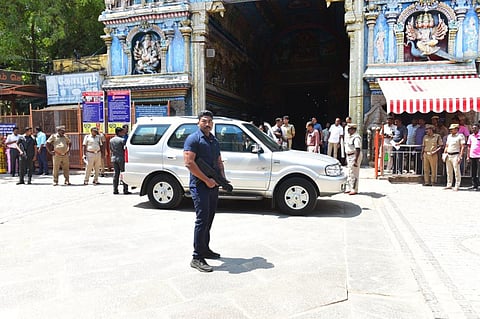 மதுரை மீனாட்சி அம்மன் கோயிலுக்கு குடியரசுத் தலைவர் திரவுபதி முர்மு வருகை: வரலாறு காணாத பாதுகாப்பு