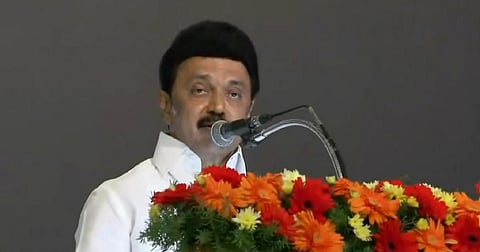 கண்காட்சியில் பேசிய முதல்வர் மு.க.ஸ்டாலின்