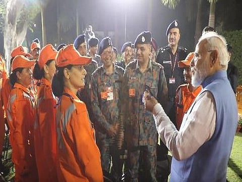 “இந்தியாவின் முதன்மையான முன்னுரிமை மனித நலனுக்கே” - பிரதமர் மோடி