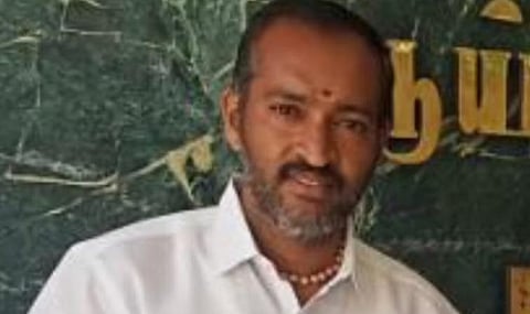 சென்னை அமைந்தகரையில் போக்குவரத்து காவலரை தாக்கிய திமுக பிரமுகர் கைது