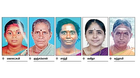நாமக்கல் | லாரி மீது கார் மோதி தாய், மகள் உட்பட 5 பெண்கள் உயிரிழப்பு: 2 பேருக்கு மருத்துவமனையில் தீவிர சிகிச்சை