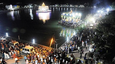 ஸ்ரீரங்கம் மாசி தெப்பத்திருவிழா ஒரு வெள்ளோட்டம்!