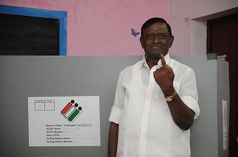 அதிமுக வேட்பாளர் தென்னரசு | கோப்புப் படம்
