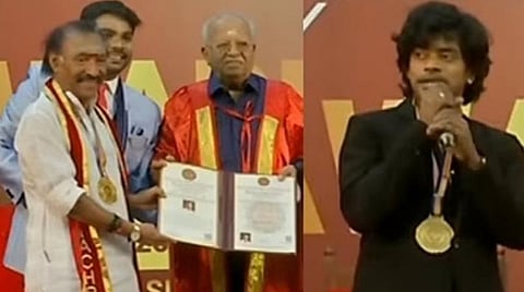 நடிகர் வடிவேலு, இசையமைப்பாளர் தேவா உள்ளிட்டோருக்கு போலி டாக்டர் பட்டம் வழங்கிய விவகாரம்: தனியார் அமைப்பு மீது காவல் துறையில் புகார்