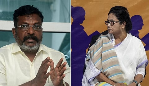 திருமாவளவன் | மம்தா பானர்ஜி - கோப்புப் படங்கள்