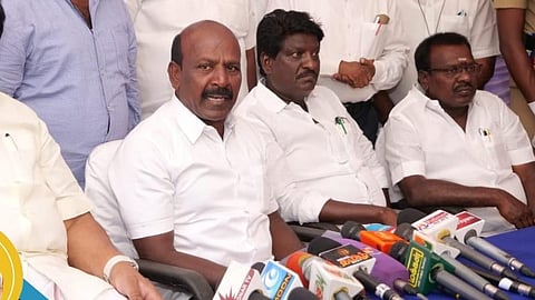 சென்னையில் செய்தியாளர்களைச் சந்தித்த அமைச்சர் மா.சுப்பிரமணியன்