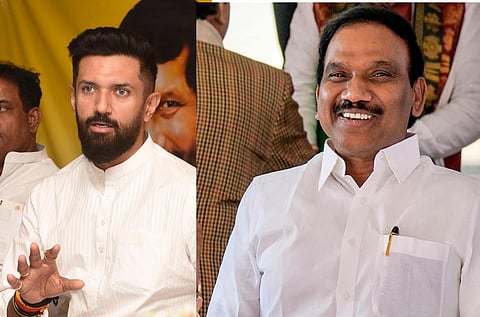 சிராக் பாஸ்வான் மற்றும் ஆ.ராஜா