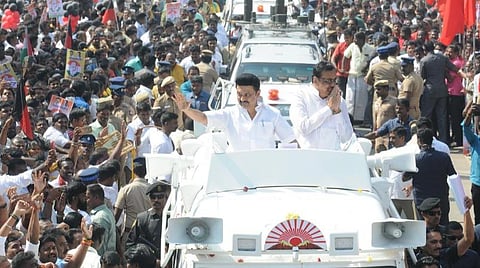 பிரச்சாரத்தில் ரூ.1000 மகளிர் உரிமைத்தொகை குறித்த பேச்சு: முதல்வர் மீது தேர்தல் ஆணையத்தில் அதிமுக புகார்