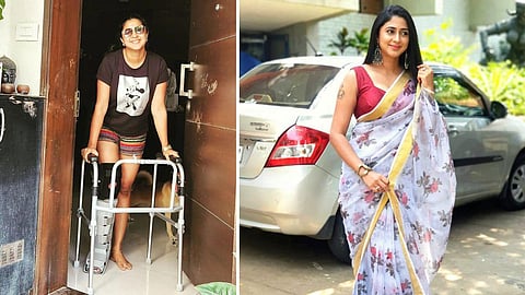 மலையாள நடிகை கனிகாவுக்கு எலும்பு முறிவு