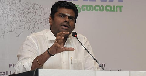பாஜக தலைவர் அண்ணாமலை | கோப்புப் படம்