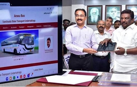 போக்குவரத்துக் கழகங்களுக்கான ஒருங்கிணைந்த இணையதளம்: அமைச்சர் சிவசங்கர் தொடங்கி வைத்தார்