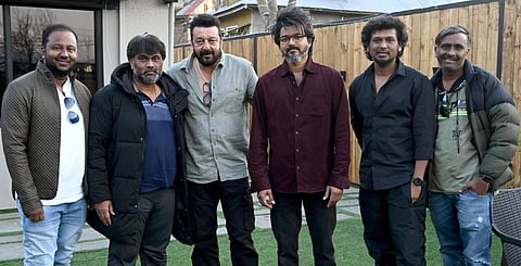 விஜய்யின் ‘லியோ’ படத்தில் இணைந்த சஞ்சய் தத் - வெளியானது வீடியோ