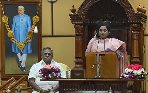 புதுச்சேரி சட்டப்பேரவையில் தமிழிசை | கோப்புப் படம்