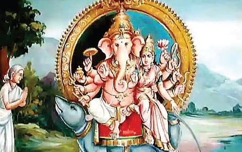 விவாக ஓலை எழுதிய விநாயகன்