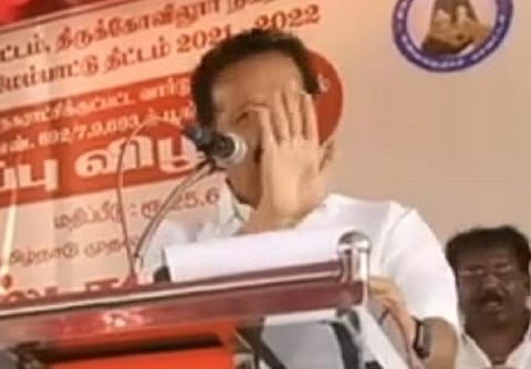 திருக்கோயிலூர் சட்டப்பேரவை தொகுதியில் இன்று நடைபெற்ற நிகழ்வில் அமைச்சர் க.பொன்முடி பேச்சு.