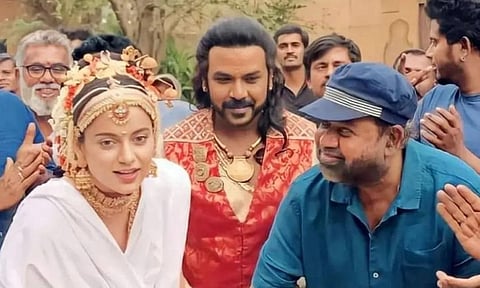‘சந்திரமுகி’ கெட்டப்பில் கங்கனா ரனாவத் - வைரலாகும் புகைப்படம்
