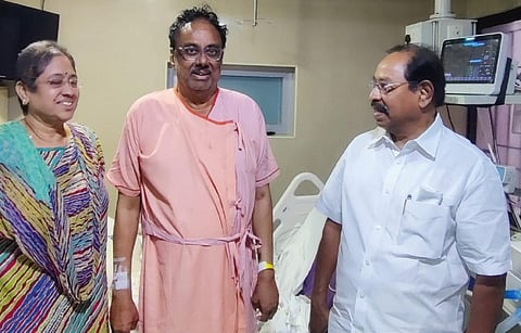 மருத்துவமனையில் ஈவிகேஎஸ் இளங்கோவன்