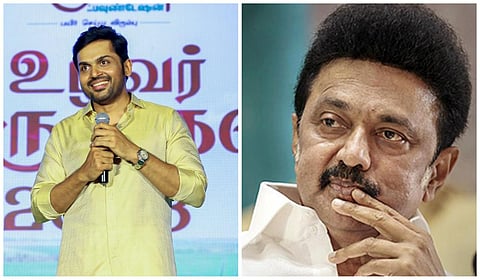 “உங்கள் கருத்துகளை கவனத்தில் கொள்கிறோம்” - நடிகர் கார்த்திக்கு முதல்வர் ஸ்டாலின் பதில்