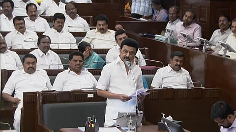 பேரவையில் பேசிய முதல்வர் மு.க.ஸ்டாலின்