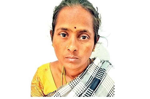 கைது செய்யப்பட்ட மாரிச்செல்வி.