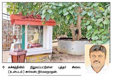 கச்சத்தீவில் திடீரென முளைத்த புத்தர் சிலைகளால் சர்ச்சை: உடனே அகற்ற இந்திய - இலங்கை மக்கள் வலியுறுத்தல்