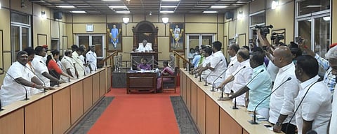 மாநில அந்தஸ்து | புதுச்சேரி சட்டப்பேரவையில் தீர்மானம் நிறைவேற்றம்: முதல்வர் ரங்கசாமி உரை