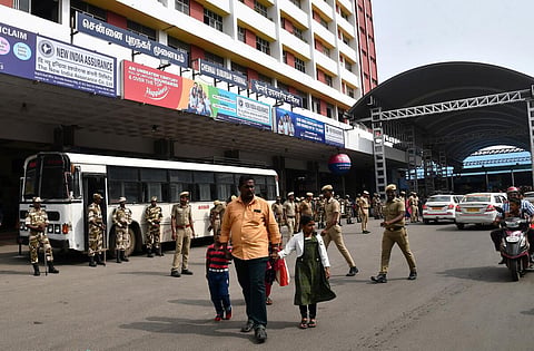 பிரதமர் மோடி வருகையையொட்டி சென்னையில் பாதுகாப்பு பணியில் 15,000 காவலர்கள்