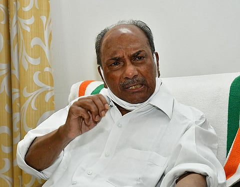 ஏ.கே.அந்தோணி | கோப்புப் படம்