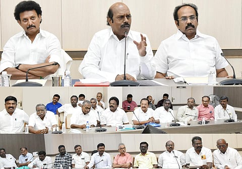 அமைச்சர்கள் உடனான பேச்சு எதிரொலி: ஜாக்டோ - ஜியோவின் கோட்டை முற்றுகை போராட்டம் ஒத்திவைப்பு